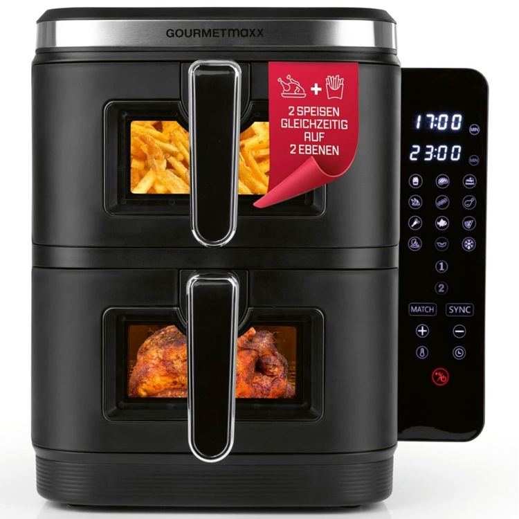 GOURMETmaxx 16509 FryUp Heißluftfritteuse für nur 134,99 €