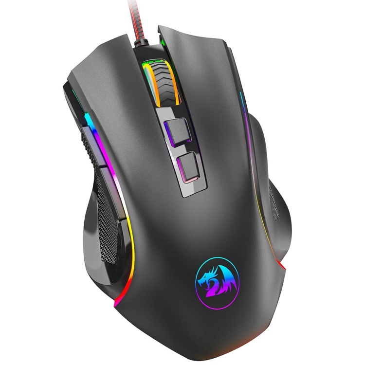 Redragon M602 Gaming Maus mit RGB-Leuchten für 23,99 €